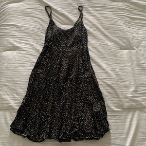 Hollister Co. Hollister Babydoll Dress - Women | Color: Black/Flowers | Size: XS